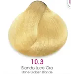 TMT Milano Art Collection Crema Colorante Luminacolor 10.3 Rubio Muy Claro Dorado 100ml - 1